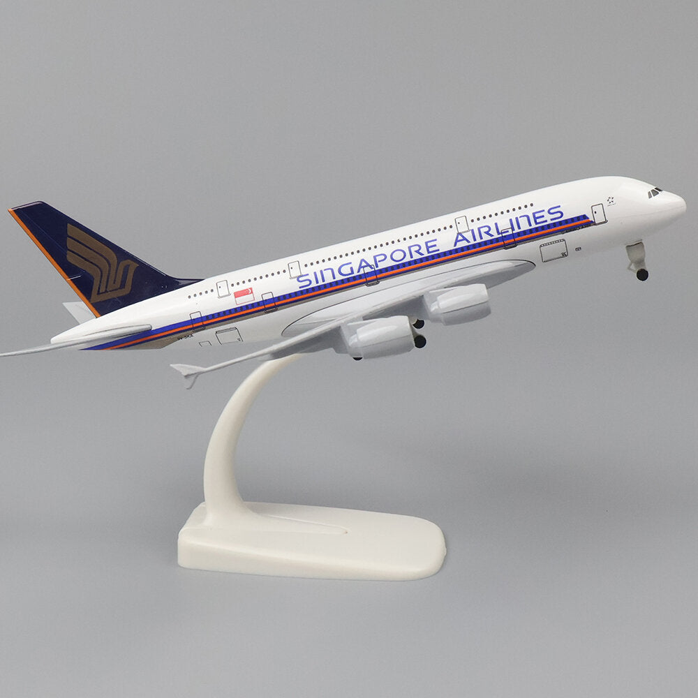 Singapore Airlines A380 Model Airplane 20cm