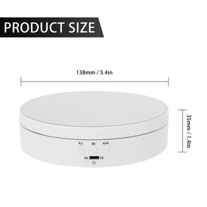 ”3KG" Supported 360 Degree Rotating Display Stand