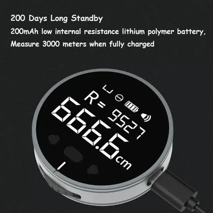 Smart Laser Distance Meter – 99M Digital Rangefinder with HD LED Display