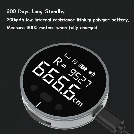 Smart Laser Distance Meter – 99M Digital Rangefinder with HD LED Display