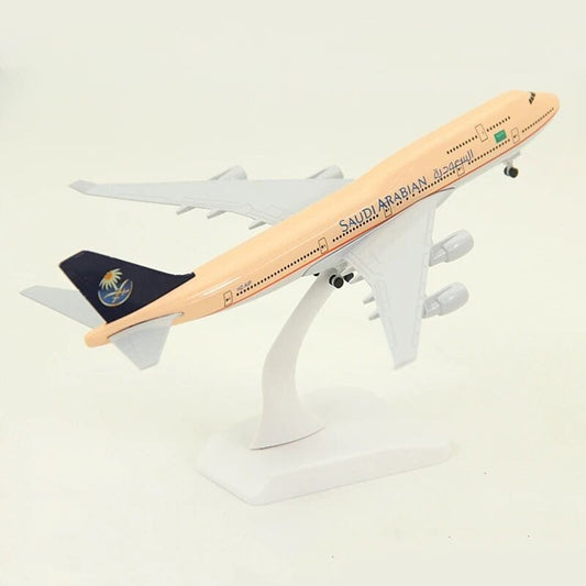 Saudi Arabian Airlines Boeing 747 Model Airplane 20cm