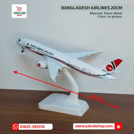 Biman Bangladesh Airlines Boeing 787 Model Airplane 20cm